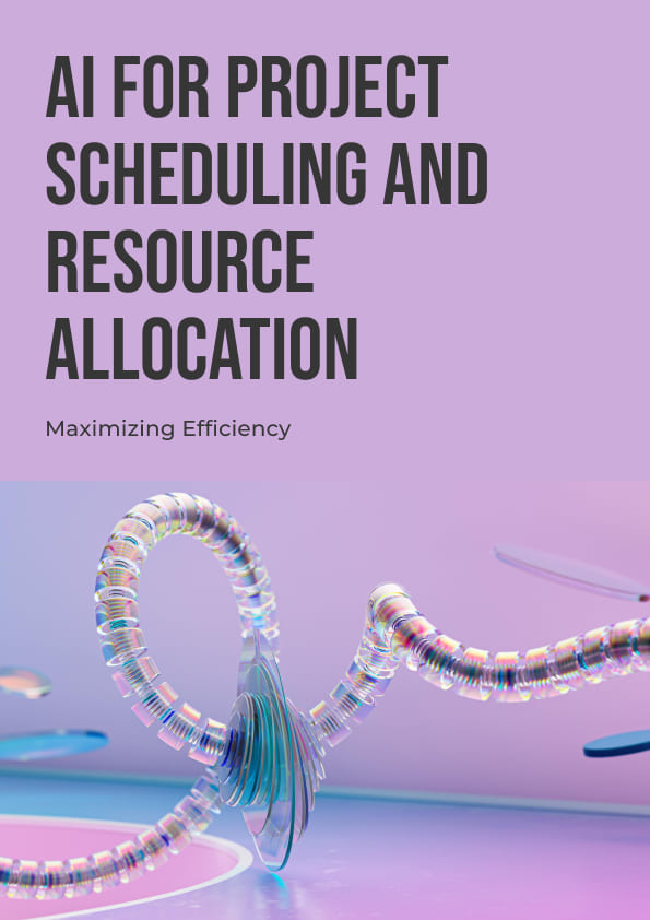 AI for Project Scheduling and Resource Allocation